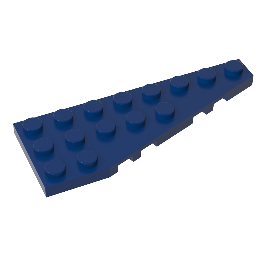 Plaque en coin 8 x 3 droite-MyGobricksFr