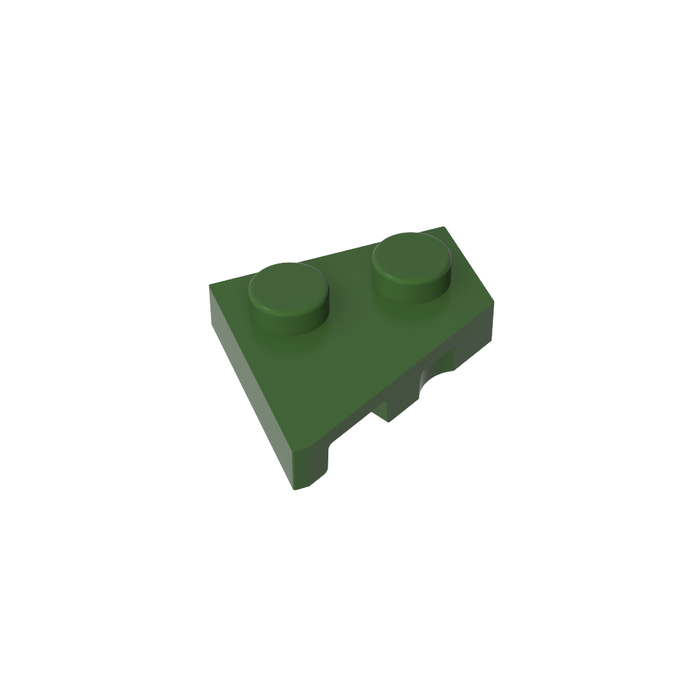 Plaque en coin 2 x 2 droite-MyGobricksFr