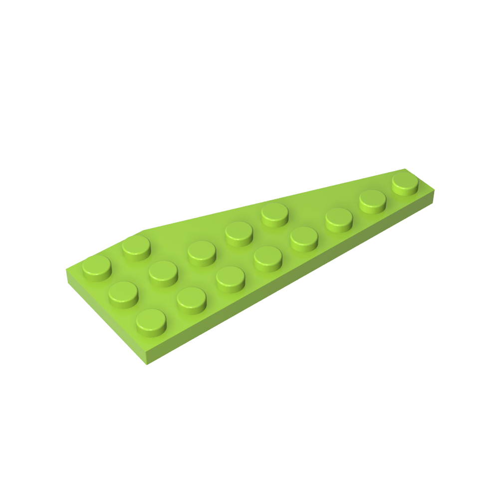 Plaque en coin 8 x 3 gauche-MyGobricksFr