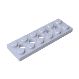 Plaque Technic 2 x 6 [5 trous]-MyGobricksFr