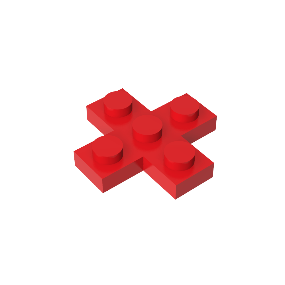 Plaque 3 x 3 Croix-MyGobricksFr