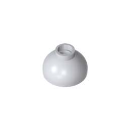 Brique ronde 2 x 2 à fond bombé [tenon ouvert]-MyGobricksFr