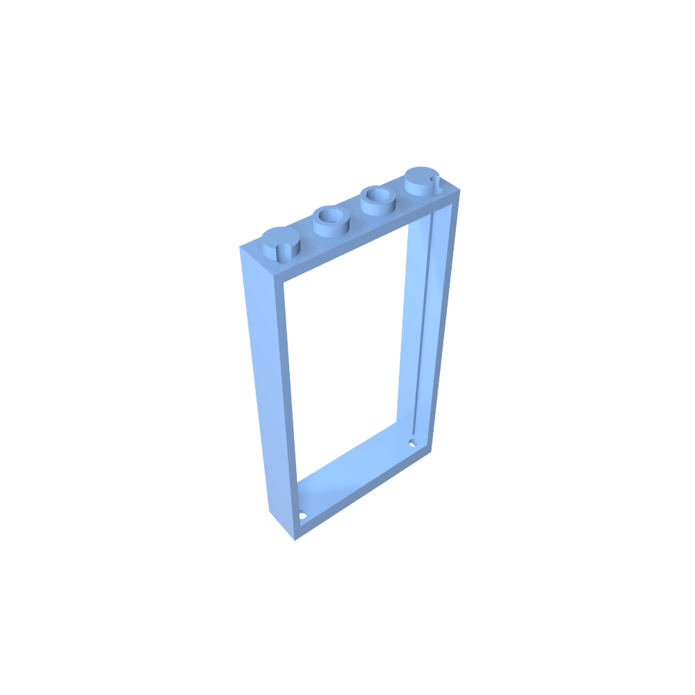 Cadre de porte 1 x 4 x 6 Type 2-MyGobricksFr