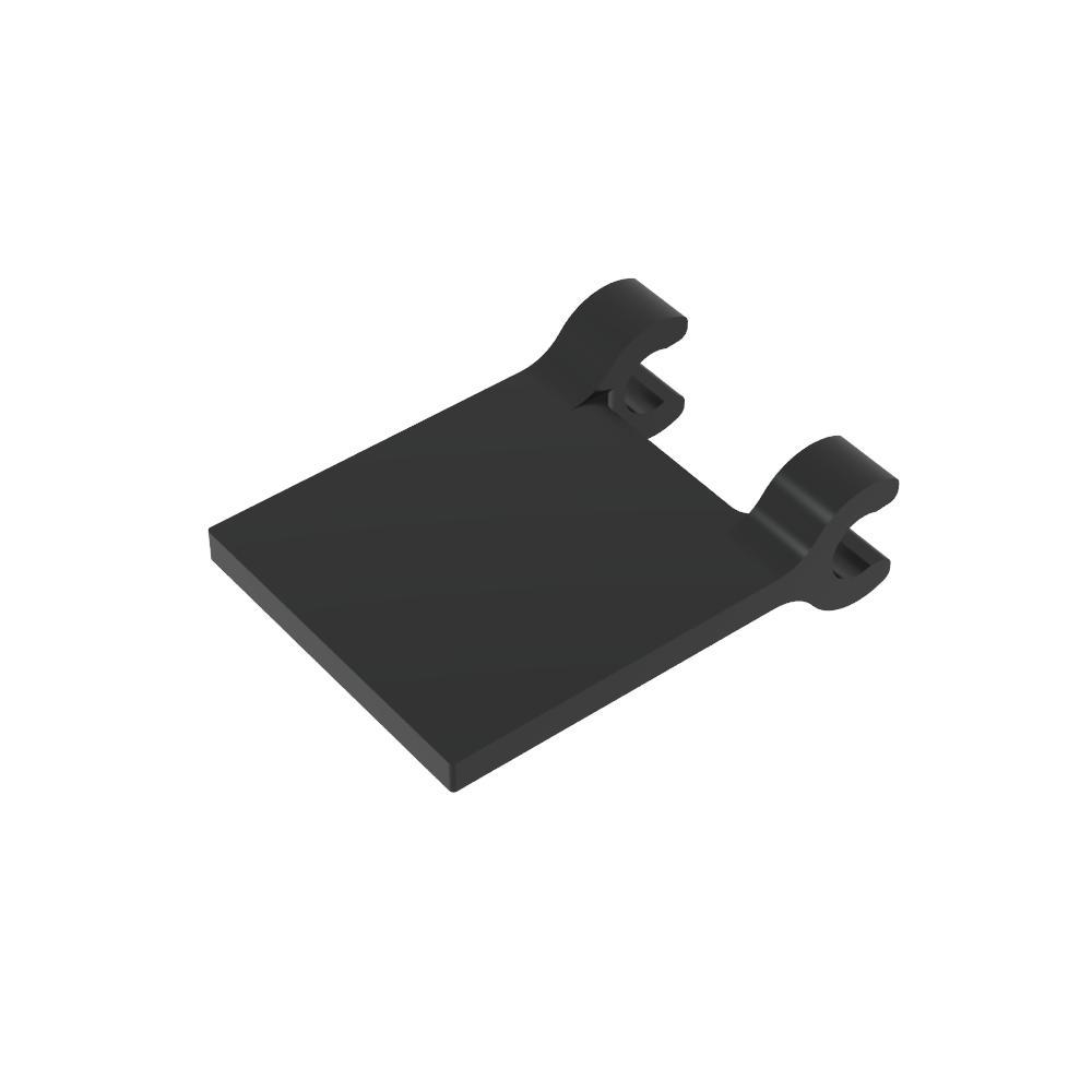 Drapeau carré 2 x 2 [clips fins]-MyGobricksFr