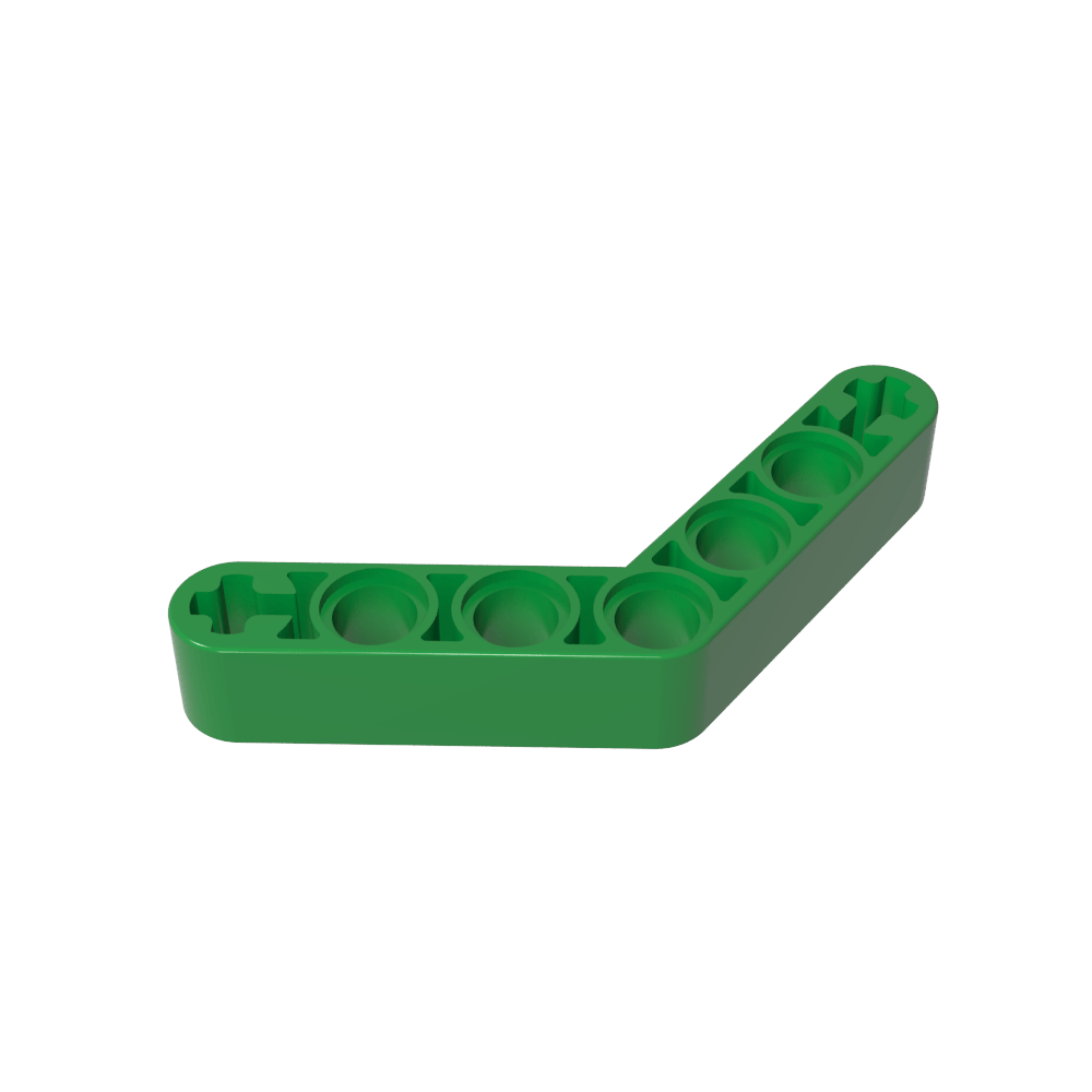 Poutre Technic 1 x 7 courbée (4 - 4) Épaisseur-MyGobricksFr