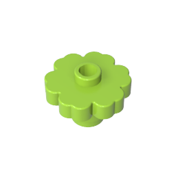 Plante, Fleur 2 x 2 - Rond [Ouverture]-MyGobricksFr