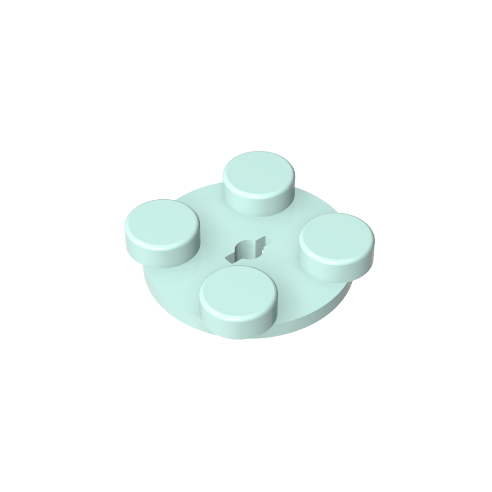 Plateau tournant 2 x 2 - Dessus-MyGobricksFr