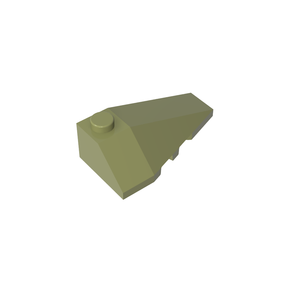 Coin incliné 4 x 2 Triple droite-MyGobricksFr