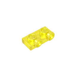 Plaque modifiée 1 x 2 avec 2 pointes saillantes inversées-MyGobricksFr
