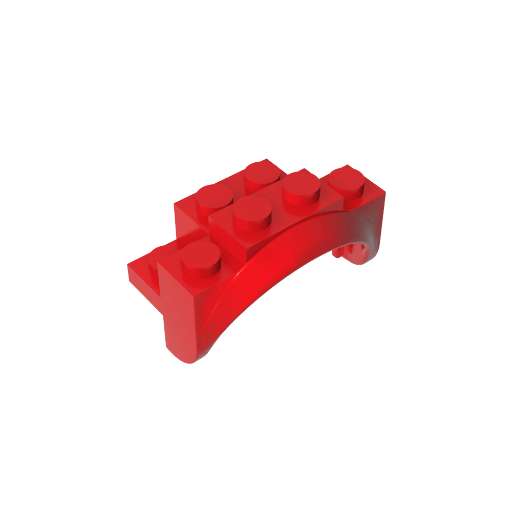 Passage de roue, garde-boue 2 x 4 x 2-MyGobricksFr