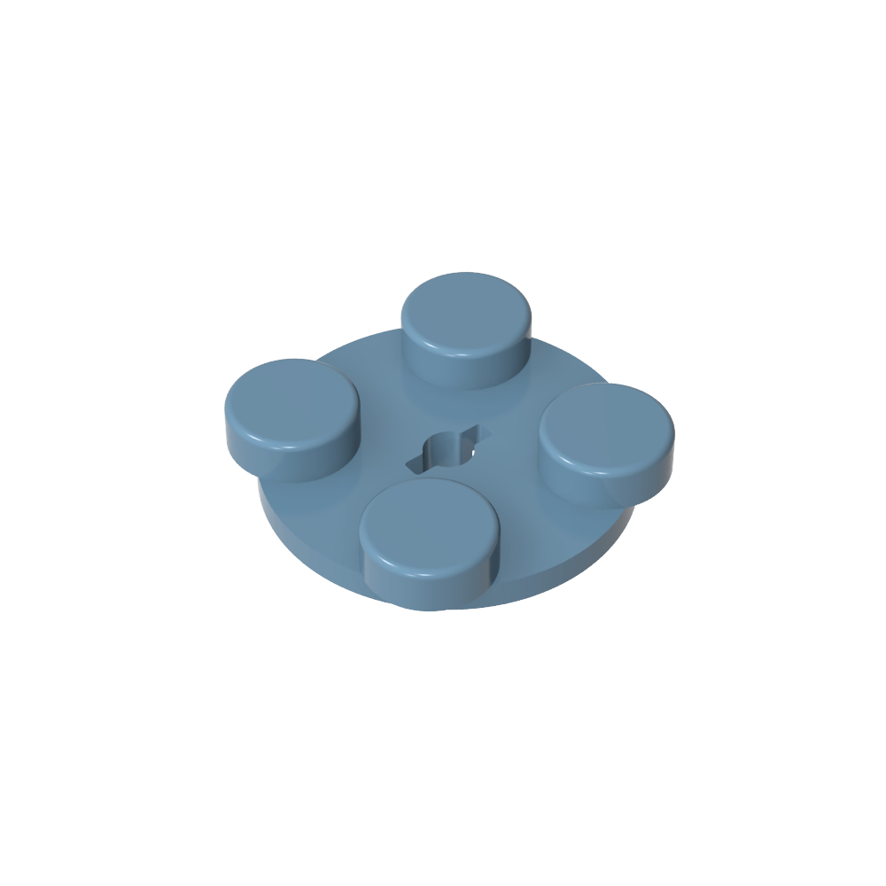 Plateau tournant 2 x 2 - Dessus-MyGobricksFr