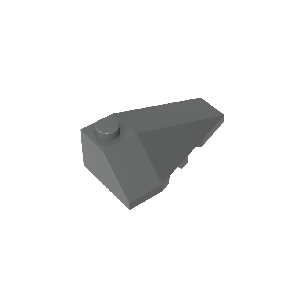 Coin incliné 4 x 2 Triple droite-MyGobricksFr