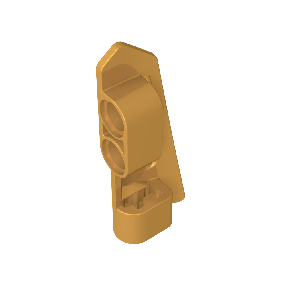 Carénage de panneau Technic n° 22 Très petit lisse, côté A-MyGobricksFr