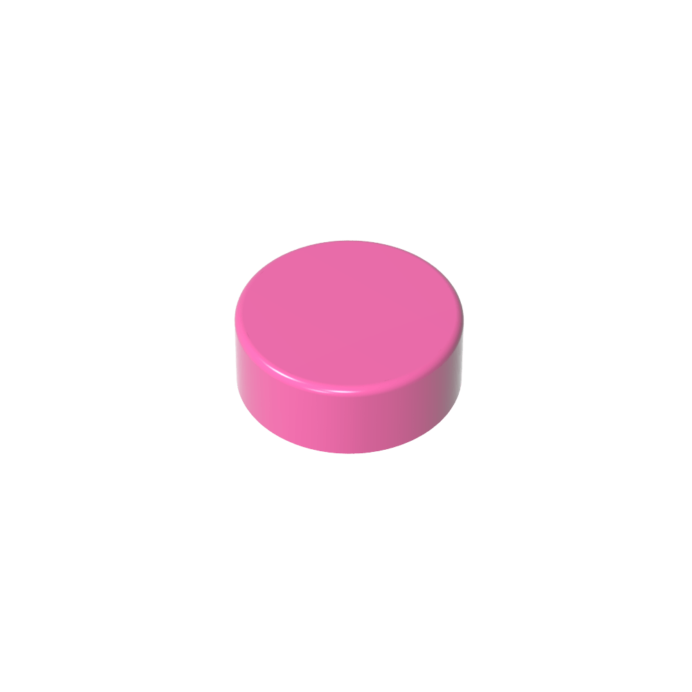 Tuile ronde 1 x 1-MyGobricksFr