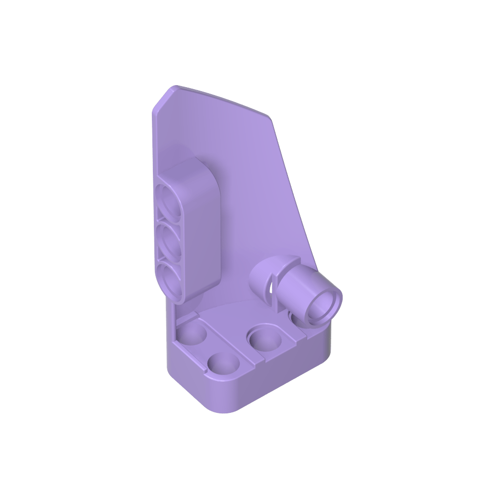 Carénage de panneau Technic n° 3 Petit Lisse Long, Côté A-MyGobricksFr