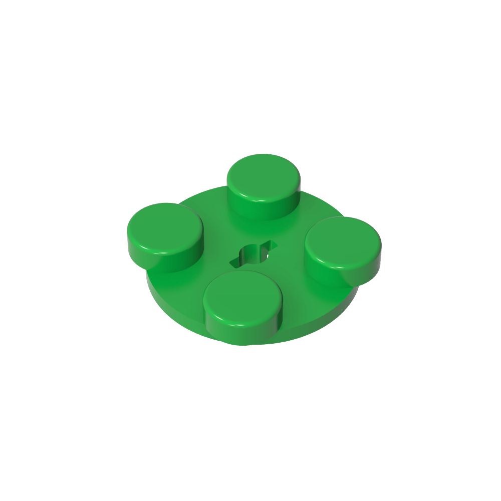 Plateau tournant 2 x 2 - Dessus-MyGobricksFr