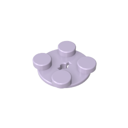 Plateau tournant 2 x 2 - Dessus-MyGobricksFr