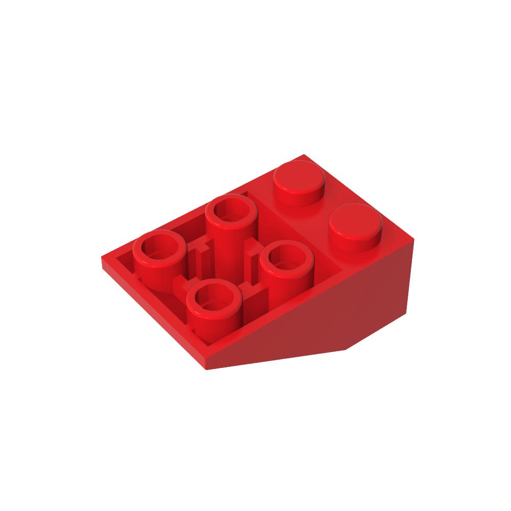 Pente inversée 33° 3 x 2 [Aucune connexion entre les montants]-MyGobricksFr