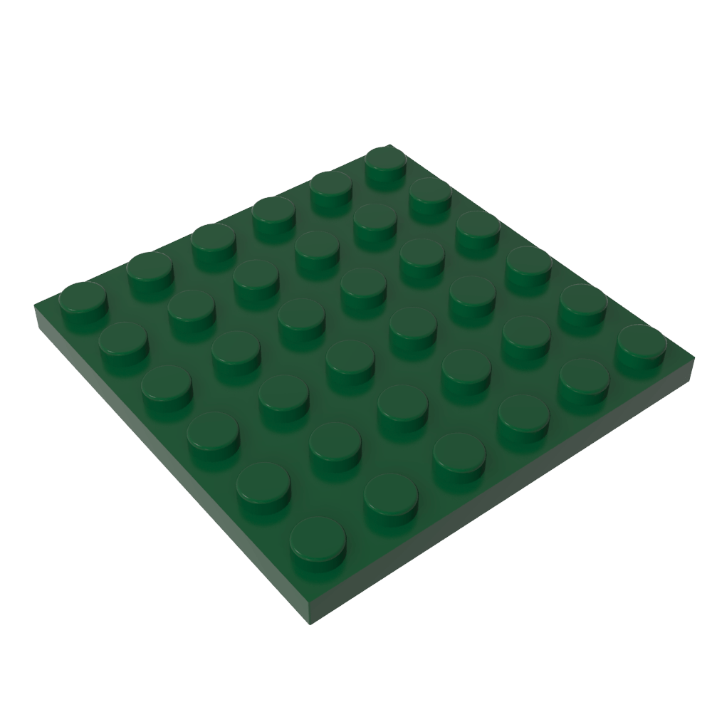 Assiette 6 x 6-MyGobricksFr