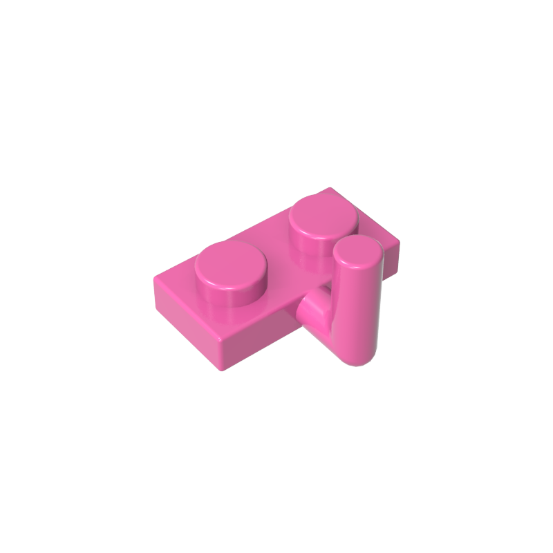 Plaque spéciale 1 x 2 avec bras relevé [Bras horizontal 6 mm]-MyGobricksFr