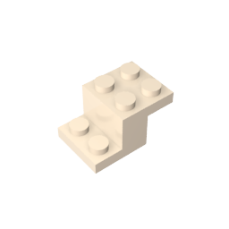 Support 3 x 2 x 1 1/3 avec base à goupille-MyGobricksFr