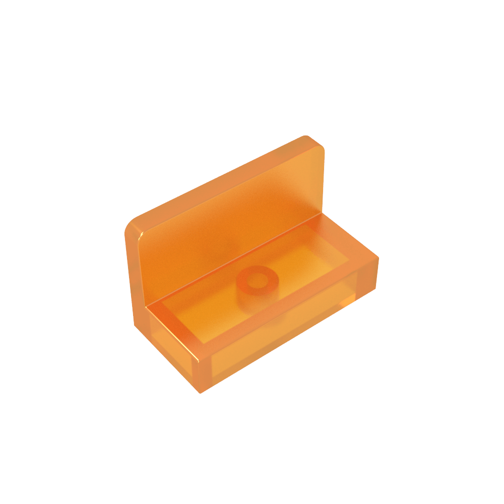 Panneau 1 x 2 x 1 [Coins carrés]-MyGobricksFr