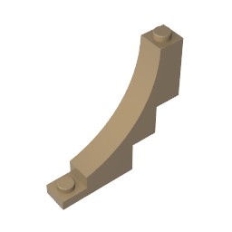 Arche en briques 1 x 5 x 4 inversée-MyGobricksFr