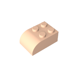 Brique incurvée 2 x 3 avec partie supérieure incurvée-MyGobricksFr