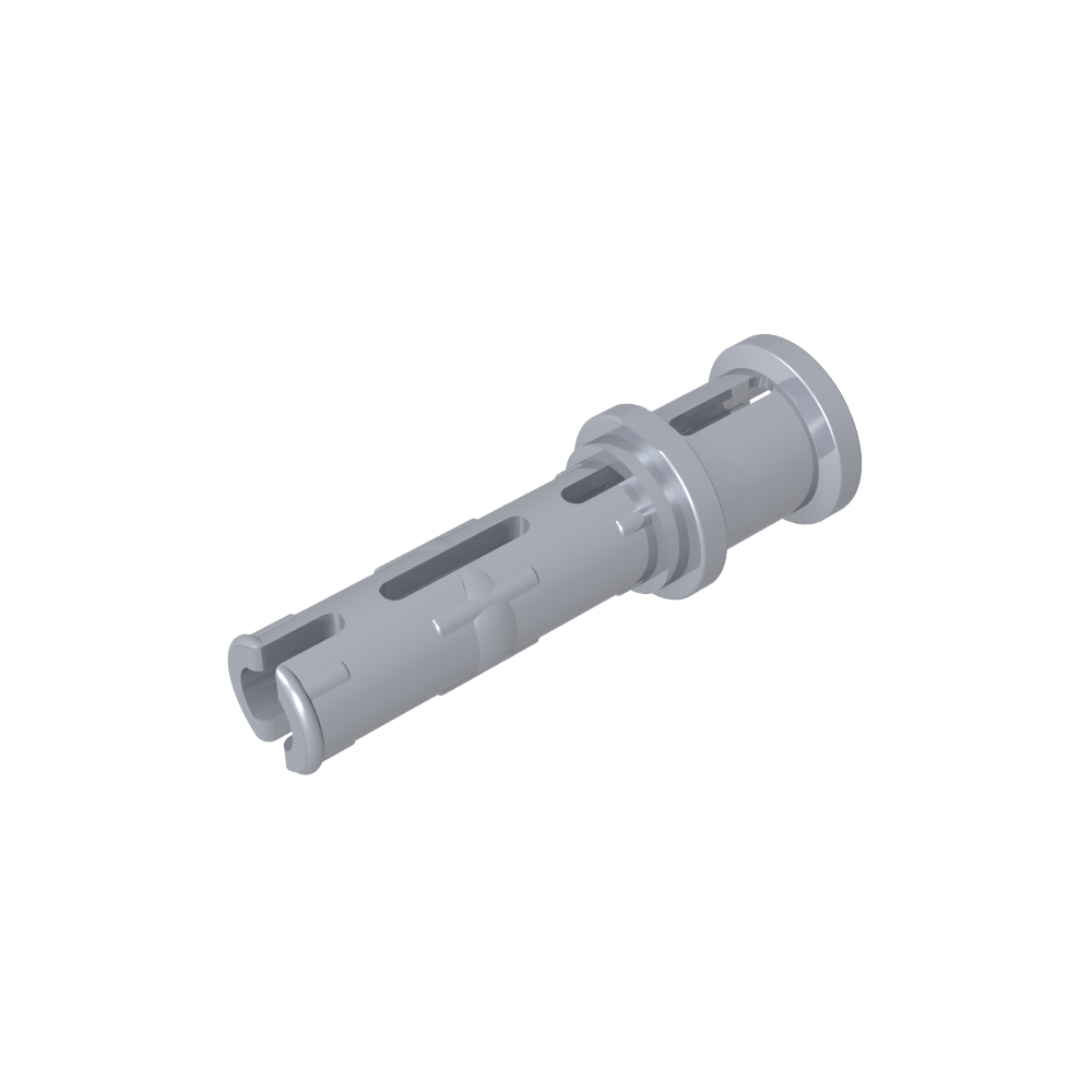 Axe Technic long avec crêtes de friction longitudinales et bague d'arrêt [crête près du bord]-MyGobricksFr