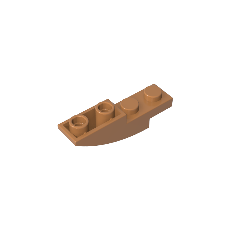 Pente Courbe 4 x 1 Inversée-MyGobricksFr