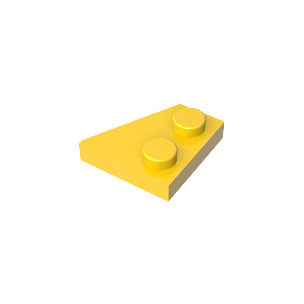 Plaque en coin 2 x 2 gauche-MyGobricksFr