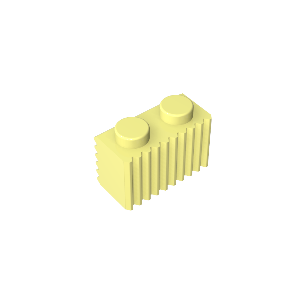 Brique spéciale 1 x 2 avec gril-MyGobricksFr