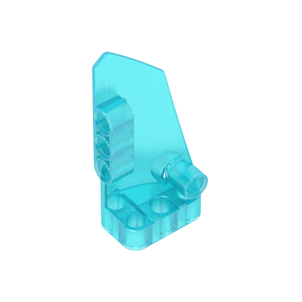 Carénage de panneau Technic n° 3 Petit Lisse Long, Côté A-MyGobricksFr