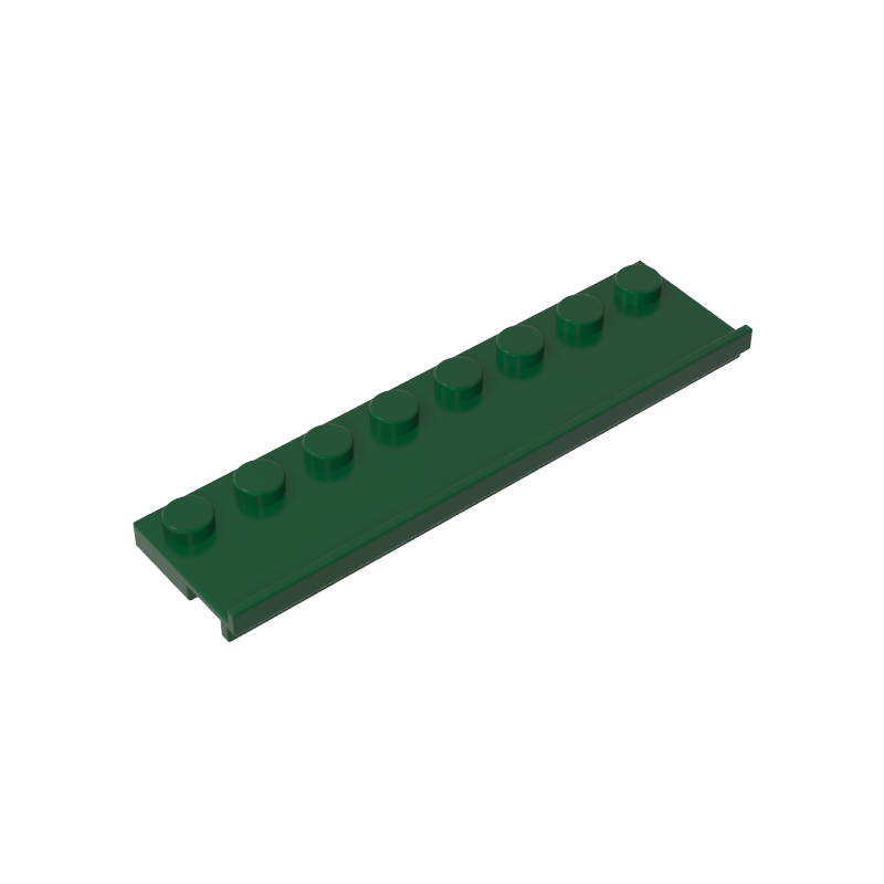 Rail De Porte Simple Côté 1x8 Avec Goulotte