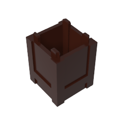 Boîte de rangement 2 x 2 x 2 - Ouverture sur le dessus-MyGobricksFr