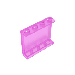 Panneau 1 x 4 x 3 [Supports latéraux / Goujons creux]-MyGobricksFr