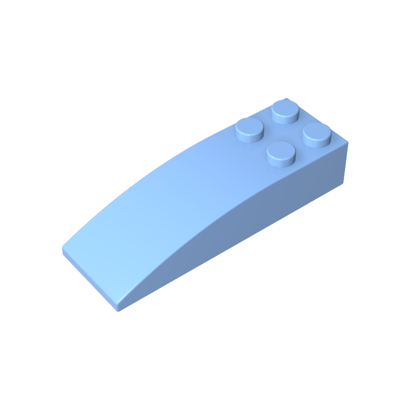 Brique incurvée 6 x 2-BricksBulk.Fr