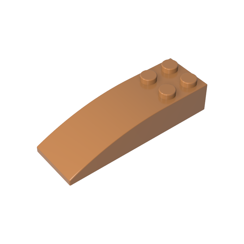 Brique incurvée 6 x 2-BricksBulk.Fr