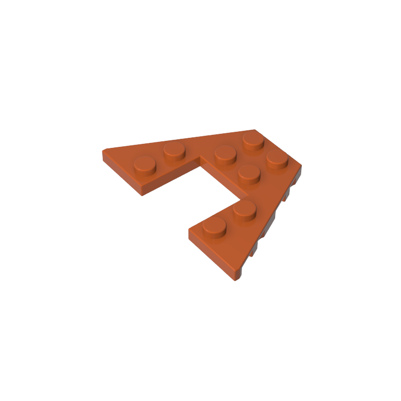 Plaque en coin 4 x 6-MyGobricksFr