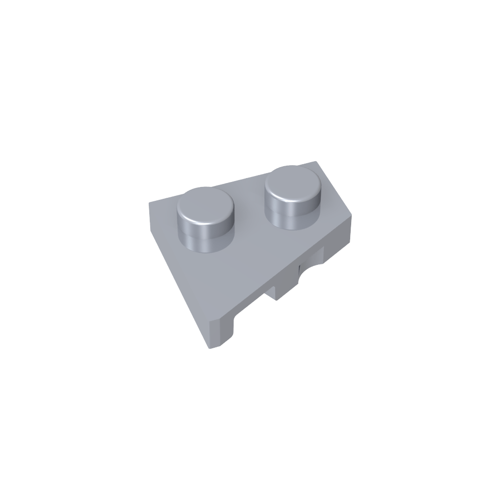 Plaque en coin 2 x 2 droite-MyGobricksFr