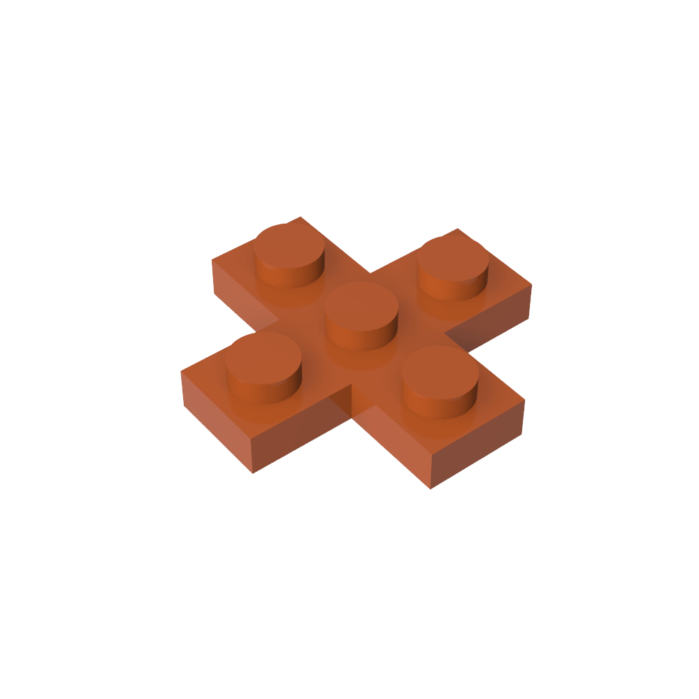 Plaque 3 x 3 Croix-MyGobricksFr