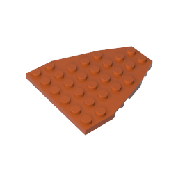 Plaque de proue de bateau 7 x 6 avec encoches pour tenons-MyGobricksFr