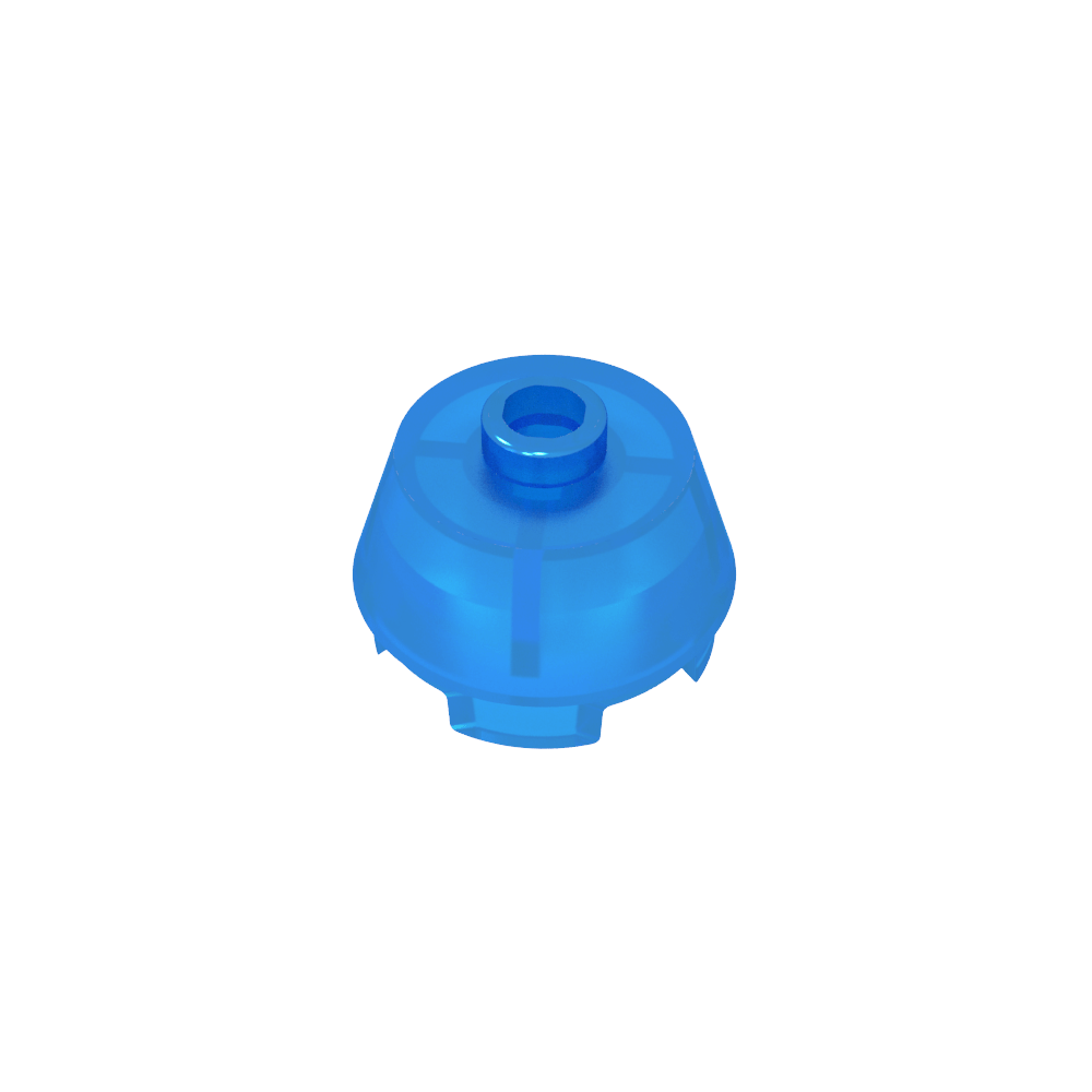 Brique ronde 2 x 2 Cône tronqué-MyGobricksFr