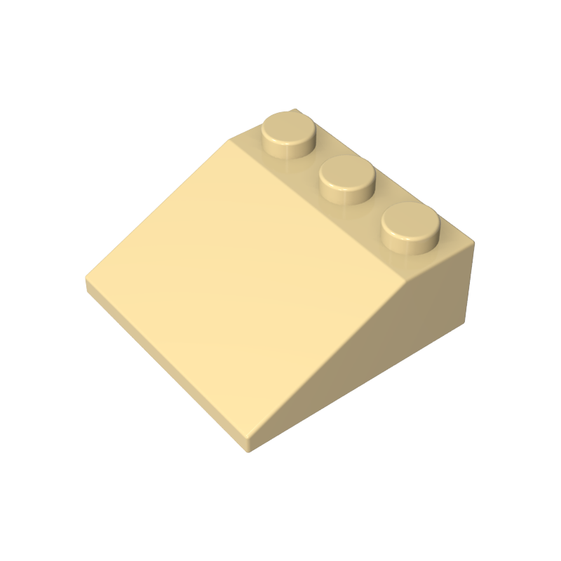 3x3 25° slope facing bricks