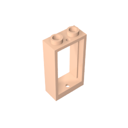 Fenêtre 1 x 2 x 3 Façade plate-MyGobricksFr