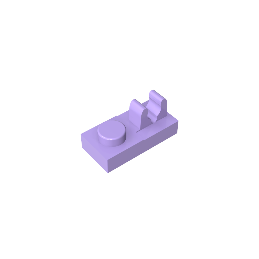 Plaque spéciale 1 x 2 [Clip supérieur]-MyGobricksFr