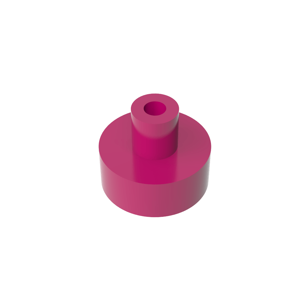 Carreau rond 1 x 1 avec barre creuse-MyGobricksFr