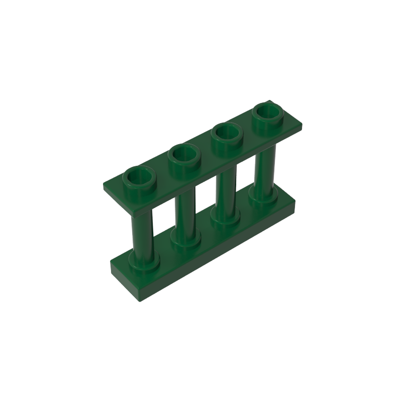 Clôture à fuseaux 1 x 4 x 2 [4 montants supérieurs]-MyGobricksFr
