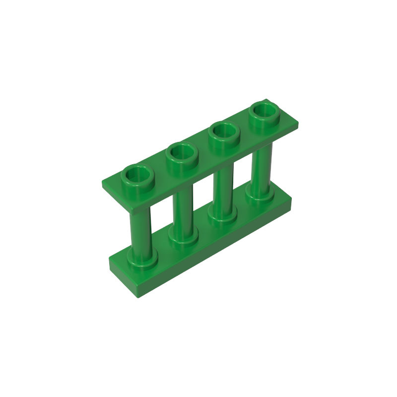 Clôture à fuseaux 1 x 4 x 2 [4 montants supérieurs]-MyGobricksFr