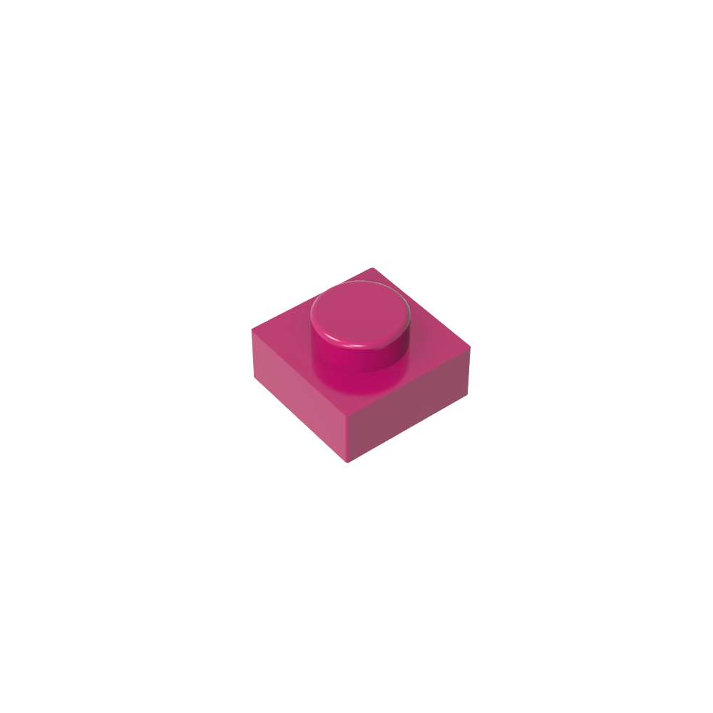 Plaque 1 x 1-MyGobricksFr